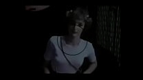 A lush Danish girl shakes her ass in front of a webcam
